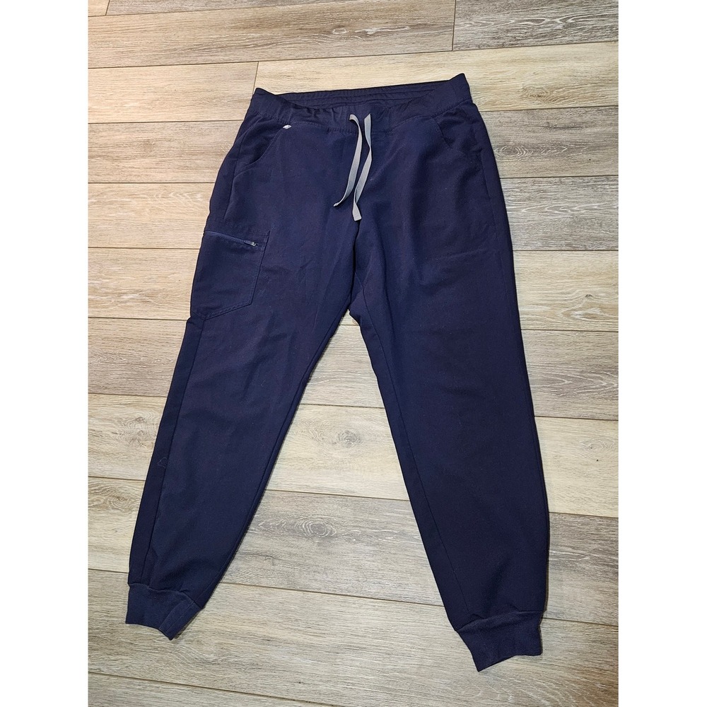 Figs Navy Women's Jogger Scrub Pants Size Large Tall